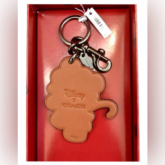 NWT Coach Minnie Mouse Rollerskate Key Chain Bag Charm Special Edition, with Box - Picture 4 of 5